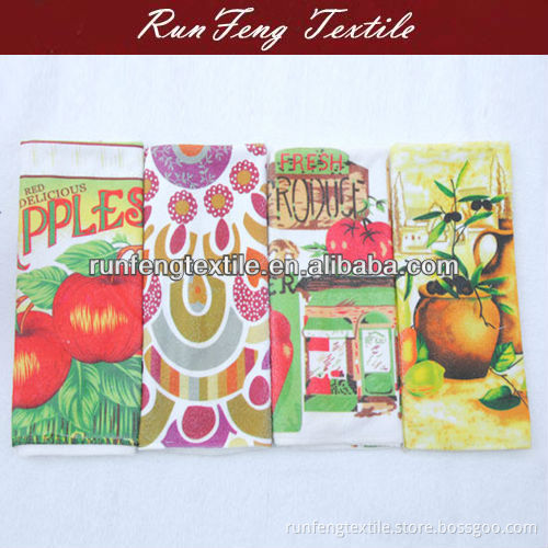 cotton velour tea towel set